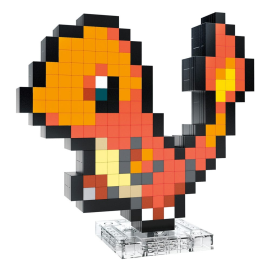 Pokémon jeu de construction MEGA Salaméche Pixel Art