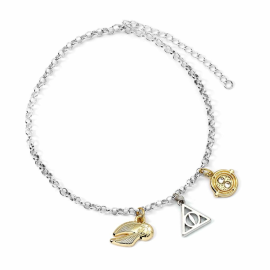 Bijou HARRY POTTER - Symboles - Bracelet aux 3 Charmes