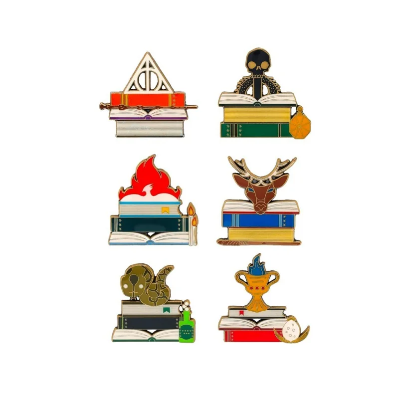 Pop! Pins: Harry Potter - Book Blind Box Enamel Pins - 21 Piece CDU