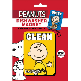  Peanuts: Clean Dirty Dishwasher Magnet