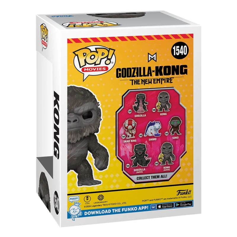 Godzilla vs. Kong 2 POP! Movies Vinyl figurine Kong 9 cm