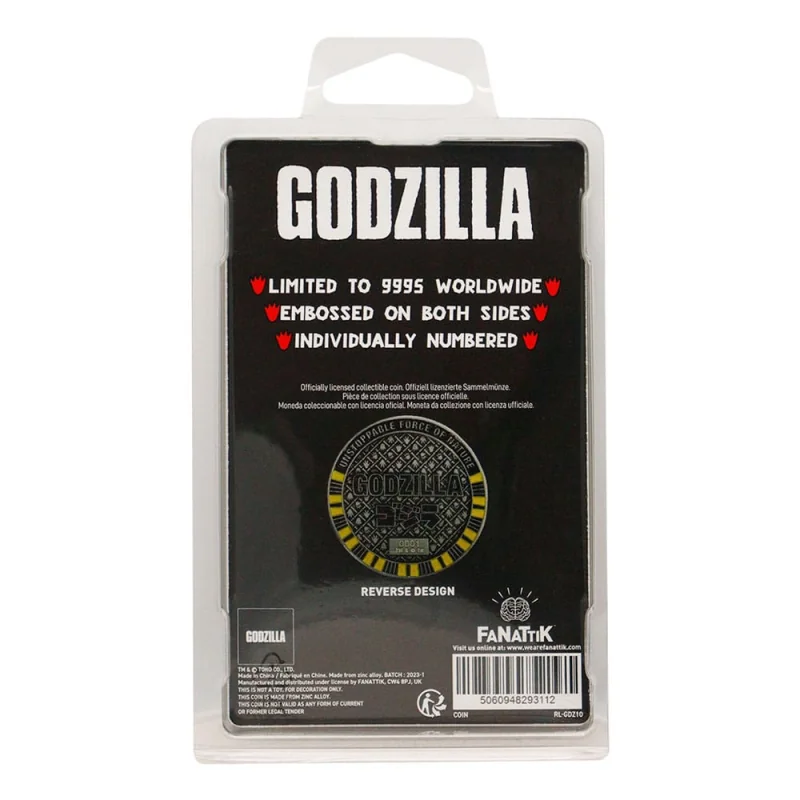 Godzilla pièce de collection 70th Anniversary Limited Edition