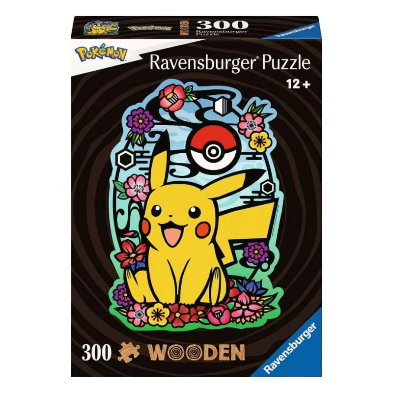 Pokémon puzzle en bois WOODEN Pikachu (300 pièces)