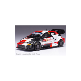 Miniature TOYOTA YARIS RALLYE 1 18 KATSUTA/JOHNSTON RALLYE WRC YPERN 2022