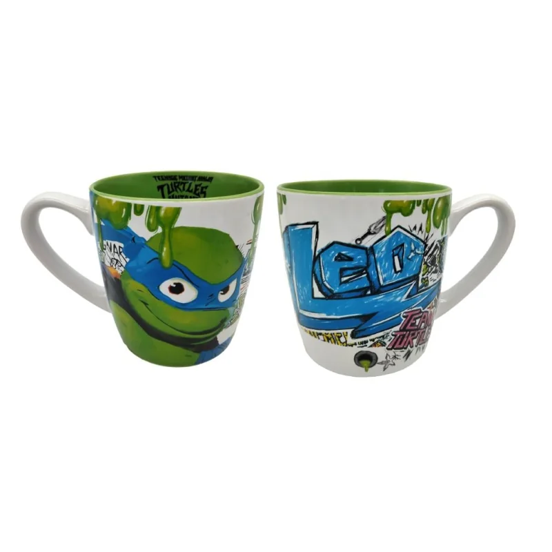 TORTUES NINJA - Leonardo - Mug Intérieur Coloré - 330ml