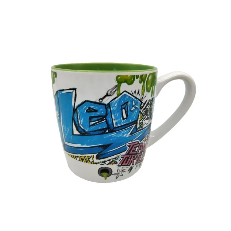 TORTUES NINJA - Leonardo - Mug Intérieur Coloré - 330ml