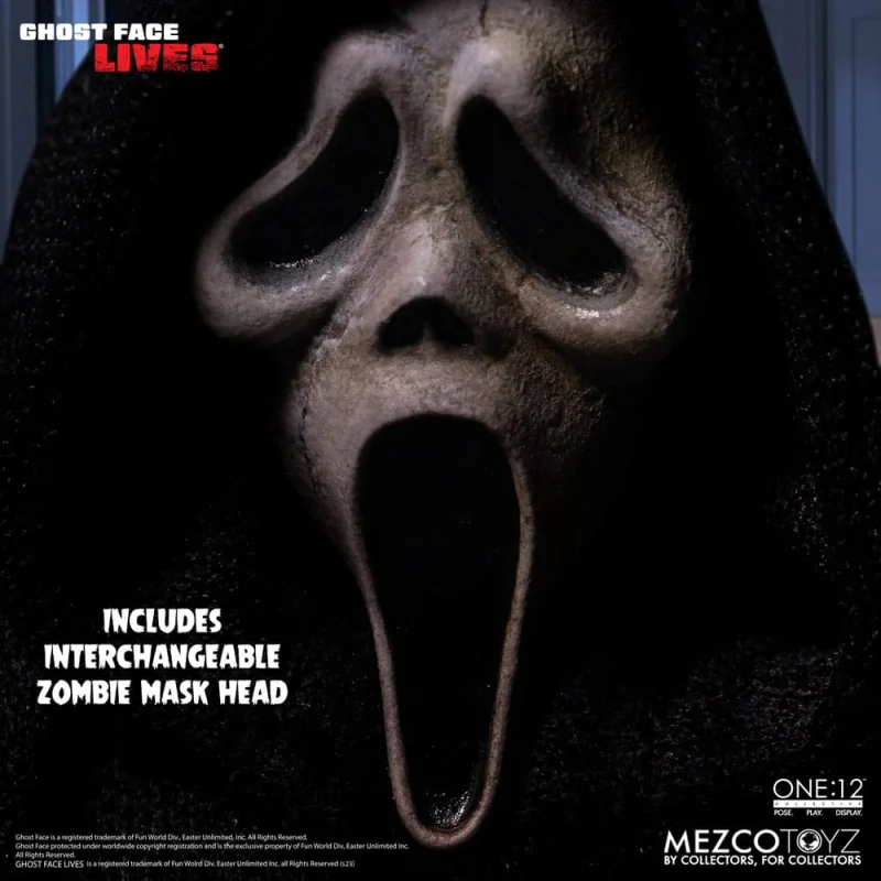 Scream figurine 1/12 Ghost Face 16 cm