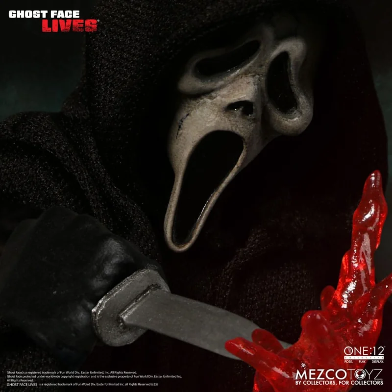 Scream figurine 1/12 Ghost Face 16 cm