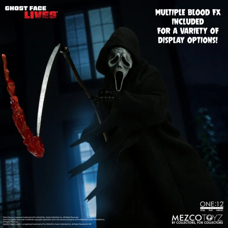 Scream figurine 1/12 Ghost Face 16 cm