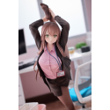 Original Character statuette PVC 1/4 OL-chan Who Doesn't Want to Go to Work Pink Ver. Deluxe Edition 26 cm