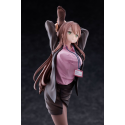 Original Character statuette PVC 1/4 OL-chan Who Doesn't Want to Go to Work Pink Ver. 26 cm