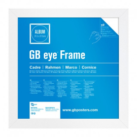  GBEYE - Cadre pour Album & Vinyle - Blanc (31.5 x 31.5 cm)