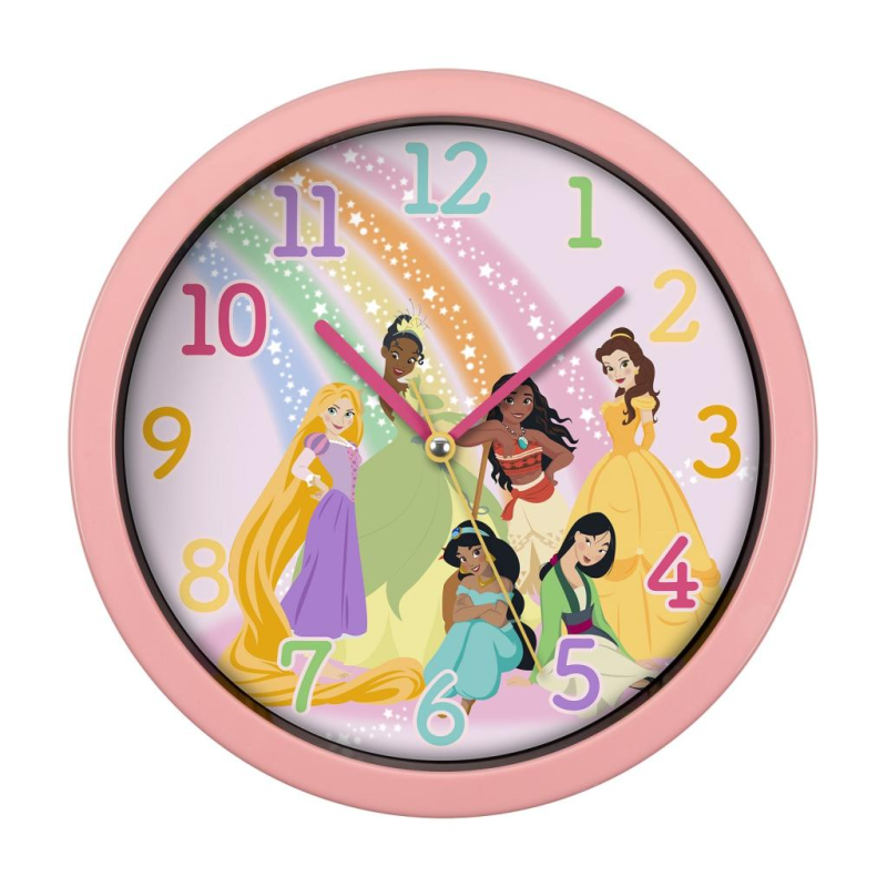 Horlogerie DISNEY - Princesses - Horloge Murale - 24cm