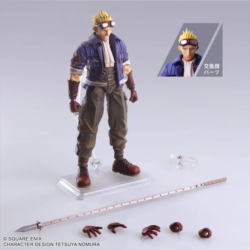 Final Fantasy VII Bring Arts figurine Cid Highwind 15 cm