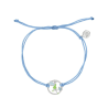Collier LA FEE CLOCHETTE - Bracelet Cordes Ajustable + Pendentif