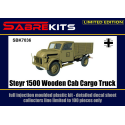 Steyr 1500 Wooden Cab Cargo Truck ex-Special Hobby, new decals