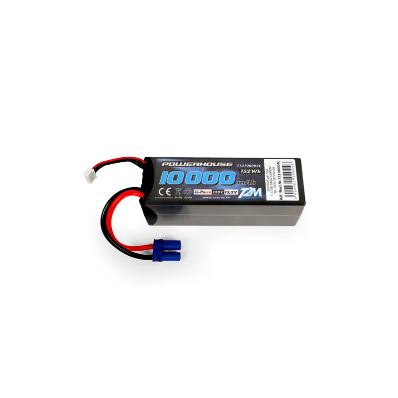 Accu LiPo 4S HV 15.2V 10000mA 120C