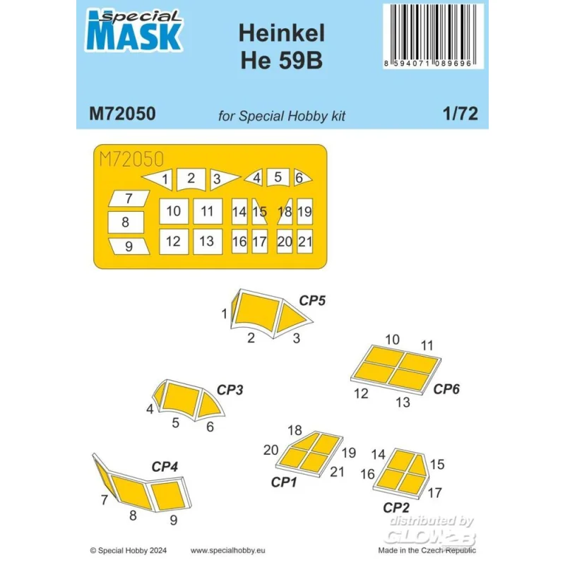 Heinkel He 59B MASK 1/72