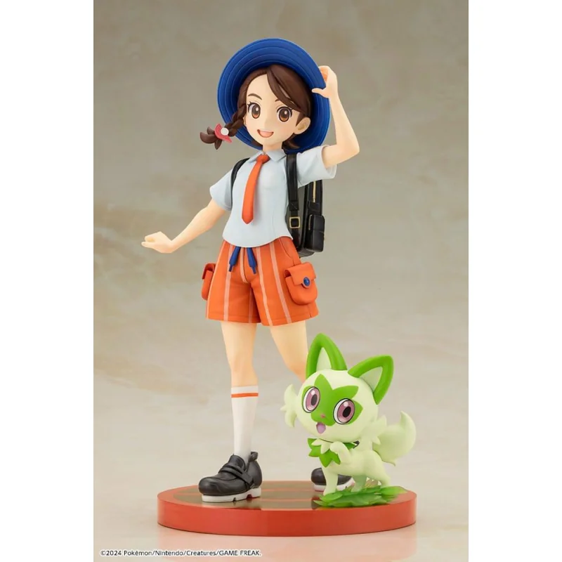 POKEMON - Juliana avec Poussacha - Statuette ARTFXJ 1/8 20cm