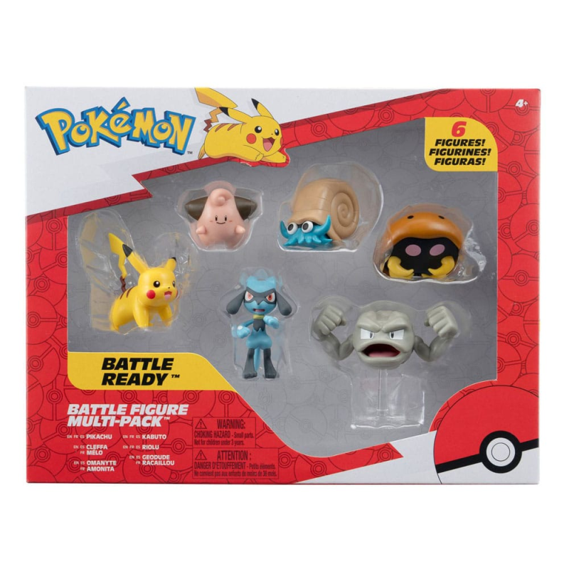Figurine Pokémon pack 6 figurines Battle Figure Set 7