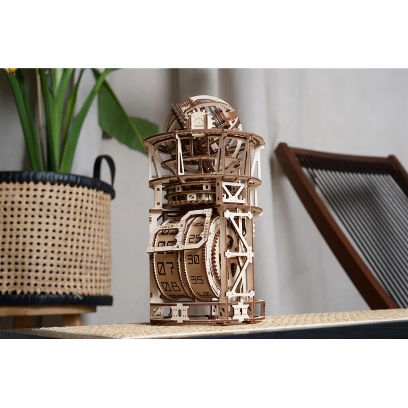 UGEARS Mechanical Models: SKY WATCHER TOURBILLON TABLE CLOCK