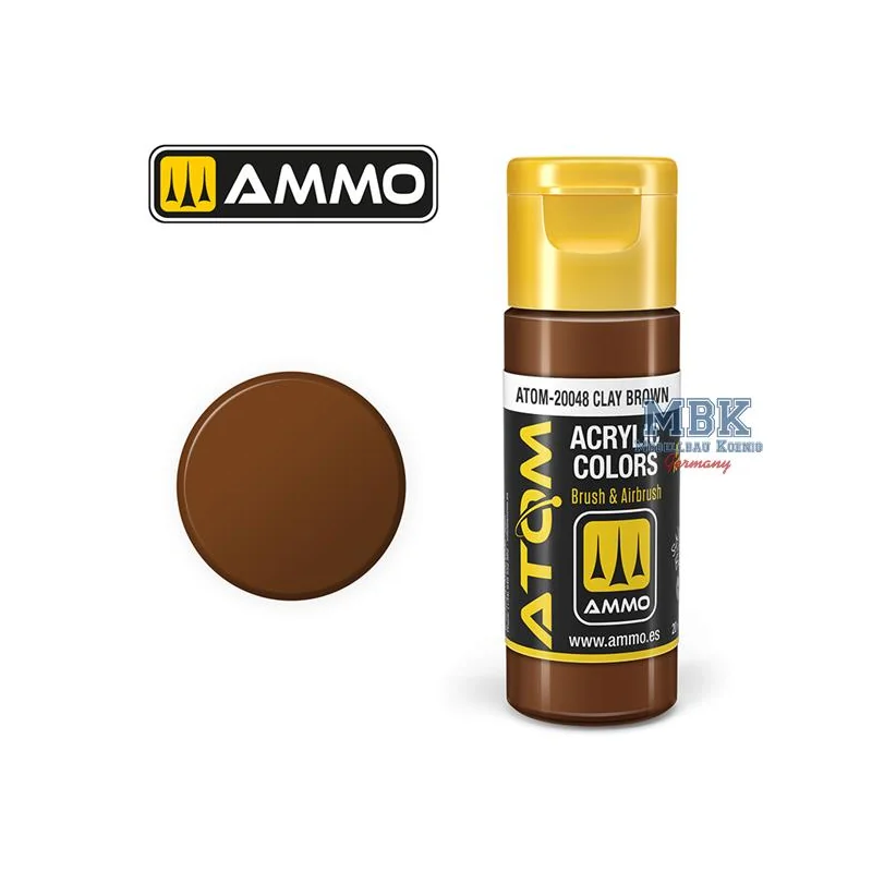 ATOM COLOR Clay Brown