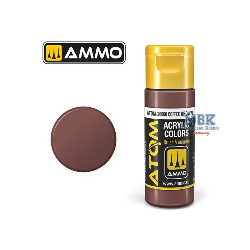 ATOM COLOR Coffee Brown