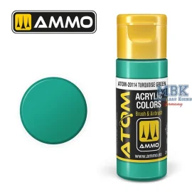 ATOM COLOR Turquoise Green