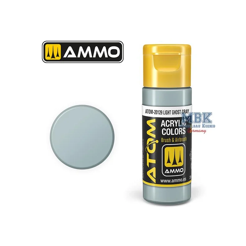 ATOM COLOR Light Ghost Gray