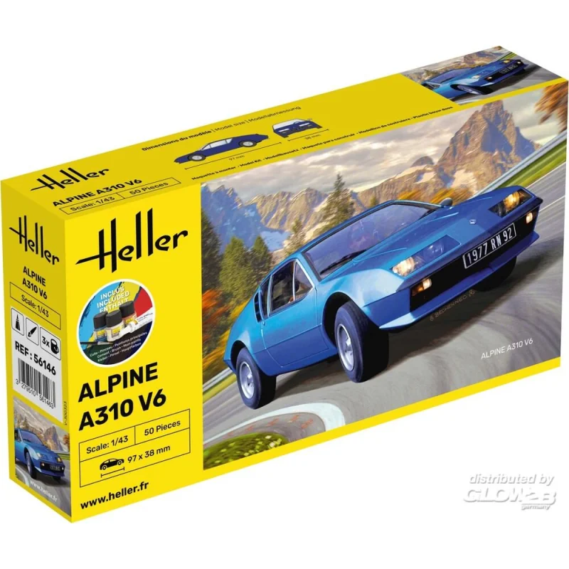 STARTER KIT (Kit de démarrage) Alpine A310