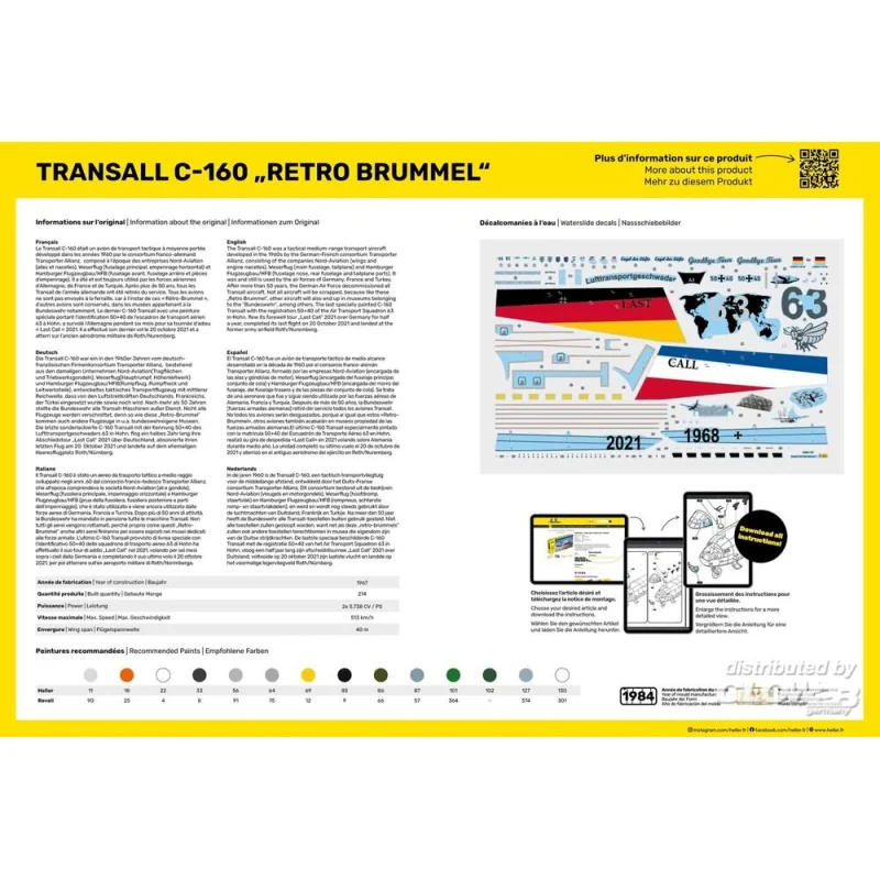 TRANSALL C-160 RÉTRO BRUMMEL