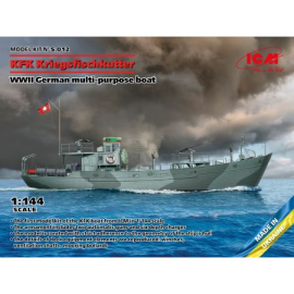KFK Kriegsfischkutter, bateau polyvalent allemand de la Seconde Guerre mondiale (moules 100% neufs)