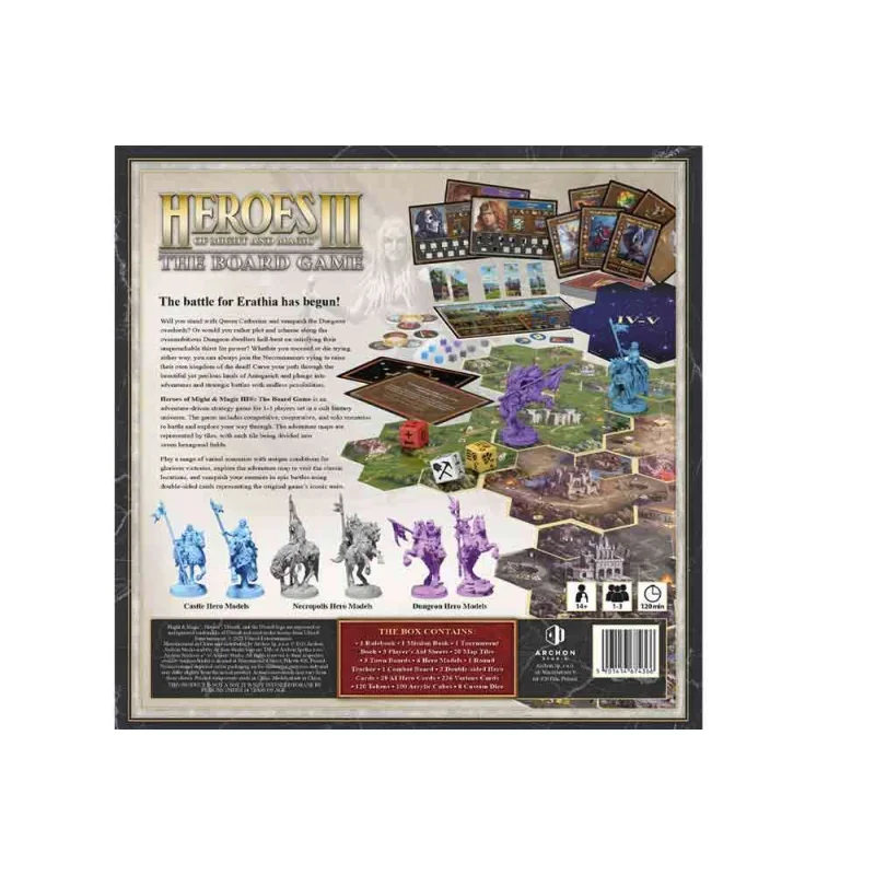 Heroes Of Might And Magic III The Board Game - English