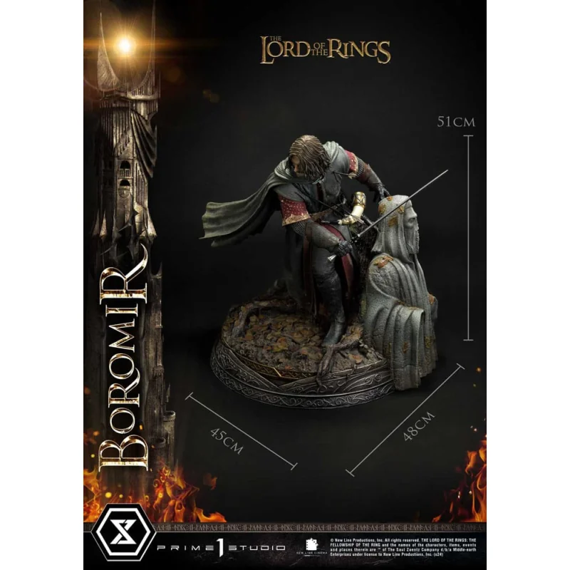 Le Seigneur des Anneaux statuette 1/4 Boromir Bonus Ver. 51 cm