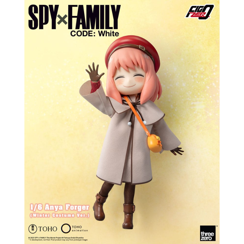  Spy x Family Code: White figurine FigZero 1/6 Anya Forger Winter Costume Ver. 17 cm