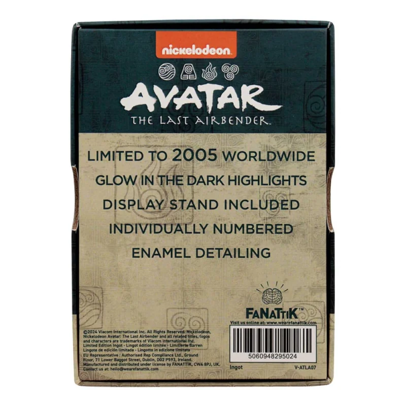 Avatar, le dernier maître de l'air Lingot Aang Limited Edition