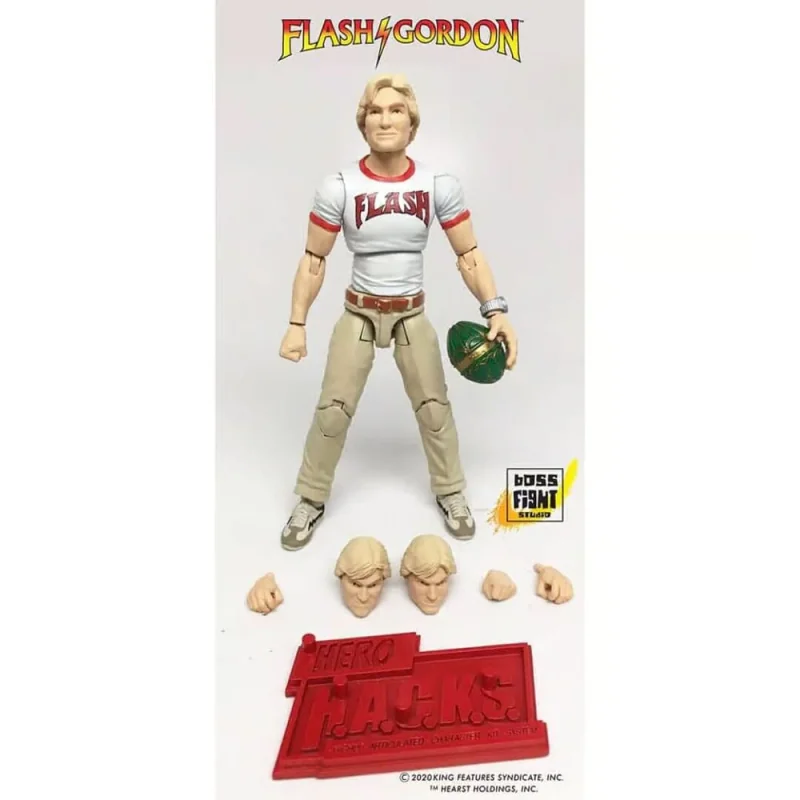 Flash Gordon Hero H.A.C.K.S. figurine Flash Gordon with Lunchbox