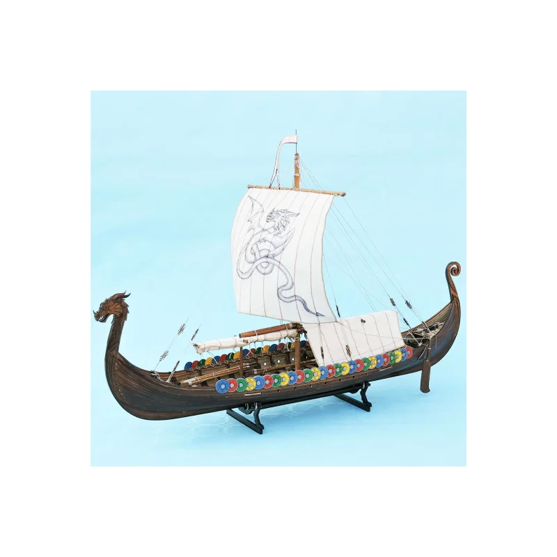 Bateau statique Drakkar Viking 1:40