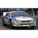 Maquette plastique de voiture Lancia 037 Rally « 1986 Monte Carlo Rally » 1:24