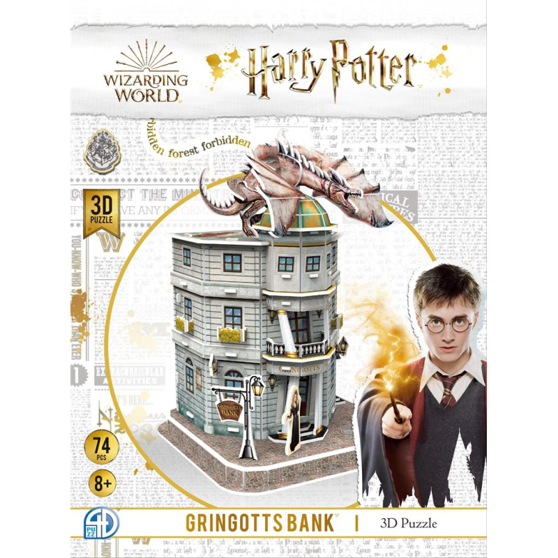 3D Model Kit H. Potter : La banque de Gringotts™