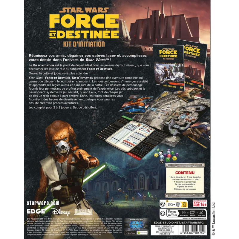 Star Wars : Force et Destinée Kit d’Initiation
