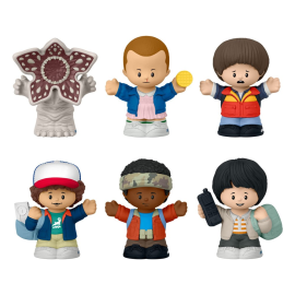 Stranger Things pack 6 minifigurines Fisher-Price Little People Collector Castle Byers 7 cm