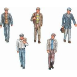  ouvriers de chantier naval x 5 figurines - set I
