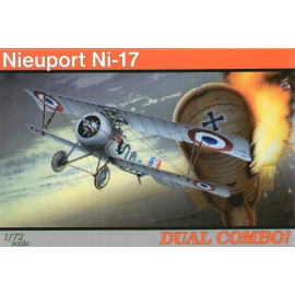 Maquette avion Nieuport 17 DUAL COMBO (2 maquettes complètes)