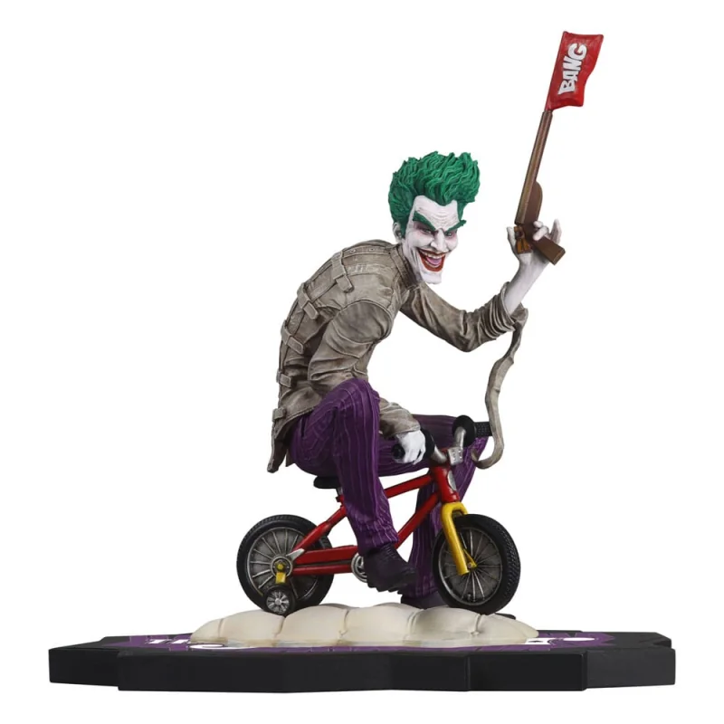 DC Direct statuette Resin 1/10 The Joker: Purple Craze - The Joker by Andrea Sorrentino 18 cm