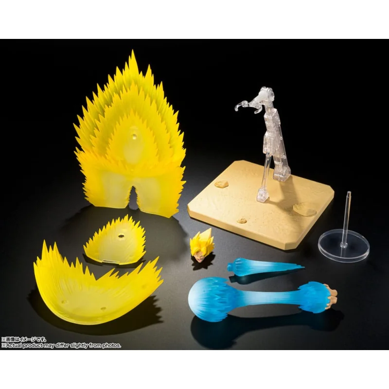 Dragon Ball Z accessoires S.H. Figuarts Son Goku's Effekt Parts Set Teleport Kamehameha