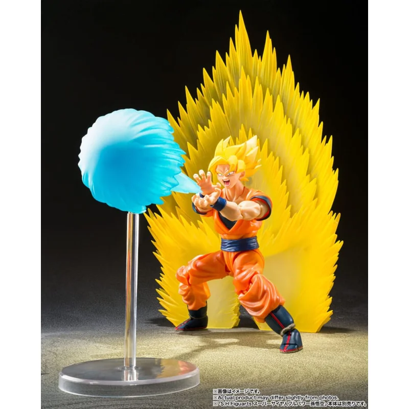 Dragon Ball Z accessoires S.H. Figuarts Son Goku's Effekt Parts Set Teleport Kamehameha