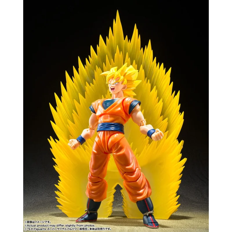 Dragon Ball Z accessoires S.H. Figuarts Son Goku's Effekt Parts Set Teleport Kamehameha