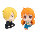 One Piece statuettes PVC Look Up Nami & Sanji 11 cm (with gift)