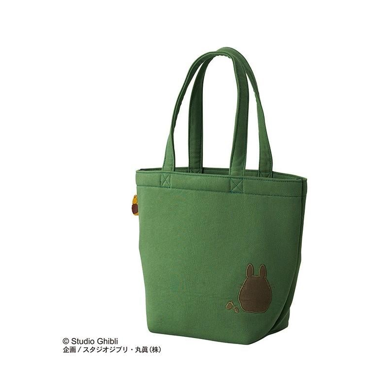 Sac MON VOISIN TOTORO - Totoro Vert d'automne - Tote Bag 26x32x15cm